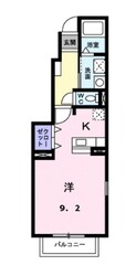 サンパティークⅡの物件間取画像